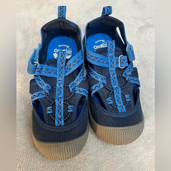 OshKosh B'Gosh Boys Sneaker Sandal Bumptoe 12M and Quick-Drying Water Shoe 13/1 - Picture 2 of 8